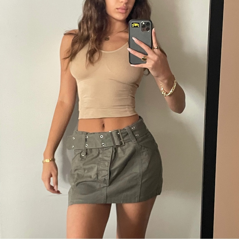 Super cute mini cargo skirt
